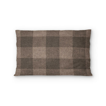 Buffalo Plaid Dark Cedar Brown in Standard (30" x 22") Size