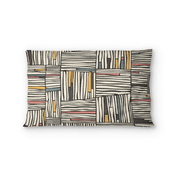 Atticus Multicolor Crosshatch in Standard (30" x 22") Size