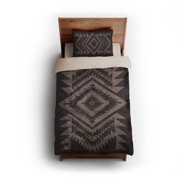 Reyno Neutral & Brown twin - microfiber - Natural Backing