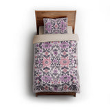 Corriana Pink & Purple twin - microfiber - Natural Backing