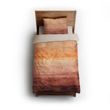 Ruidoso Red & Orange twin - microfiber - Natural Backing