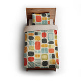 Galosh Multicolor twin - microfiber - Natural Backing