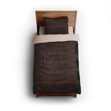Kepler Bronze & Rust twin - microfiber - Natural Backing