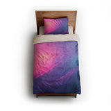 Siderays Blue & Pink twin - microfiber - Natural Backing