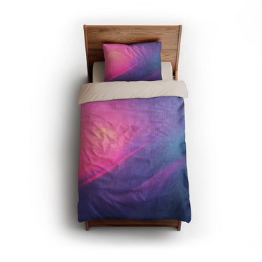 Siderays Blue & Pink twin - microfiber - Natural Backing