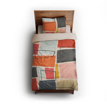 Margo Multicolor twin - microfiber - Natural Backing