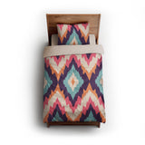 Dyani Magenta & Cyan twin - microfiber - Natural Backing