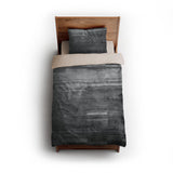Astrid Grey twin - microfiber - Natural Backing