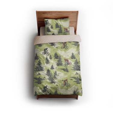 Mountain Bike Park twin - microfiber - Natural Backing