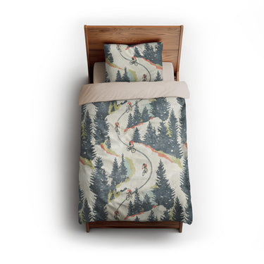 Downhill Descent twin - microfiber - Natural Backing