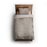 Spectra Taupe twin - microfiber - Natural Backing