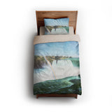 Niagara Falls Afternoon twin - microfiber - Natural Backing