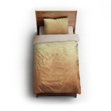 Kieran Watercolor Goldenrod Ombre twin - microfiber - Natural Backing