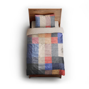 Polyphony Multicolor Midtone twin - microfiber - Natural Backing