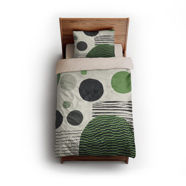 Charl Green twin - microfiber - Natural Backing