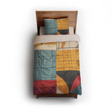 Avalon Multicolor twin - microfiber - Natural Backing