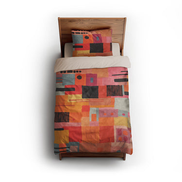 Nadia Multicolor twin - microfiber - Natural Backing