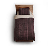 Felix Bleach Dye Burgandy twin - microfiber - Natural Backing