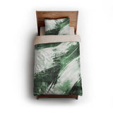 Emil Forest Green twin - microfiber - Natural Backing