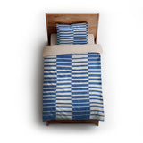 Spectra Blue twin - microfiber - Natural Backing