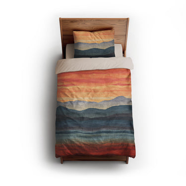 Tucson Sunset twin - microfiber - Natural Backing