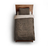 Terlingua Rust & Palladium twin - microfiber - Natural Backing