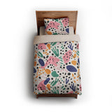 Camille Multicolor twin - microfiber - Natural Backing