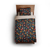 Bokeh at Night twin - microfiber - Natural Backing