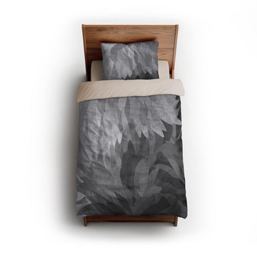 Dianthus Greyscale twin - microfiber - Natural Backing