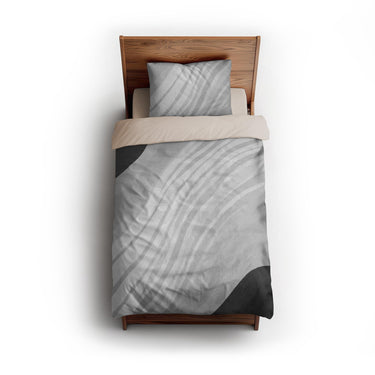 Elowin Greyscale twin - microfiber - Natural Backing