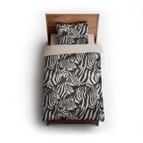 Dazzle of Zebras twin - microfiber - Natural Backing