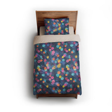 Bokeh at Dawn twin - microfiber - Natural Backing