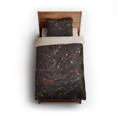 Edgar Red & Vintage Black twin - microfiber - Natural Backing