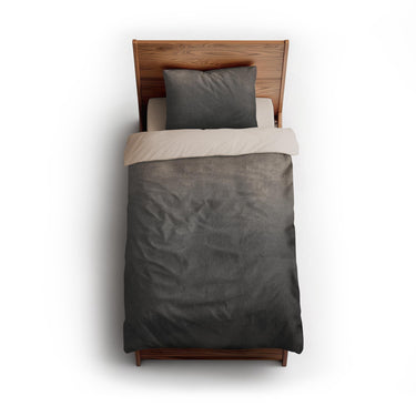 Kieran Watercolor Greige Ombre twin - microfiber - Natural Backing