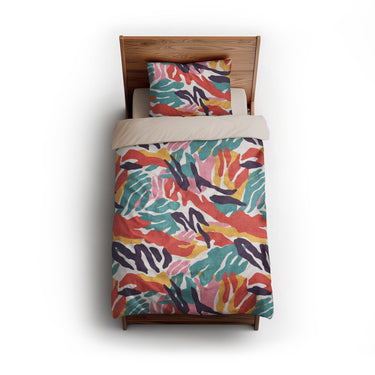 Cecilia Multicolor twin - microfiber - Natural Backing