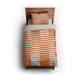 Spectra Orange twin - microfiber - Natural Backing