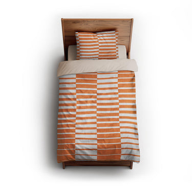 Spectra Orange twin - microfiber - Natural Backing