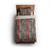 Rainbow Eucalyptus twin - microfiber - Natural Backing