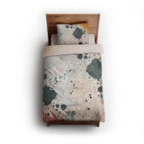 Colin Paint Splatter Multicolor twin - microfiber - Natural Backing