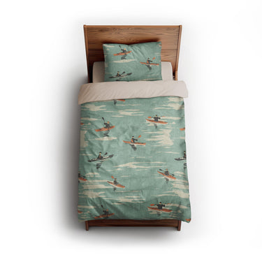 Open Water Kayakers twin - microfiber - Natural Backing