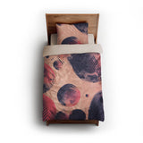 Spumante Pink & Purple twin - microfiber - Natural Backing