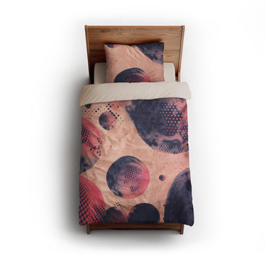 Spumante Pink & Purple twin - microfiber - Natural Backing