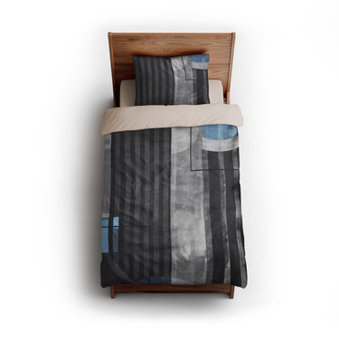 Gordian Dark Blue twin - microfiber - Natural Backing