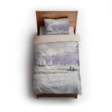 Coming of the Tide by Louis K Harlow twin - microfiber - Natural Backing
