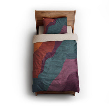 Soraya Multicolor Midtone twin - microfiber - Natural Backing