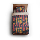Hot Lava twin - microfiber - Natural Backing