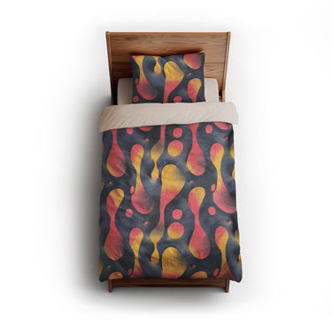 Hot Lava twin - microfiber - Natural Backing
