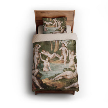 Female Bathers twin - microfiber - Natural Backing