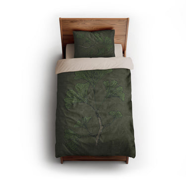 Ginko Green twin - microfiber - Natural Backing