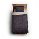 Kiva Purple twin - microfiber - Natural Backing